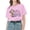 511_Pink, variant on frariair Easter Shirts for Women Bunny Graphic Tees Shirt He Is Risen Flower T Shirt Egg Groovy Short Sleeve Tee Top Summer Tops