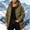 Khaki, variant on Mens Long Winter Puffer Coat Heavyweight Warm Thick Parka Jacket Hooded with Pockets Cold Weather Outdoor Outerwear Sizes Xl-4Xl