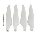 thumbnail image 1 of MERIGLARE 4 Pieces Propeller Accessories Quick Release Low-Noise Props Blade For Hubsan White, 1 of 9