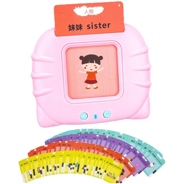 Tarjetas flash parlantes Tarjetas flash parlantes Aprendizaje interactivo Educación temprana para niños Niños Niñas , Rosa 112 Tarjetas Rosa 112 Tarjetas Fanmusic Tarjetas flash parlantes
