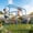 Blue, variant on LeisureStar Kids Monkey Bars Jungle Gym, Metal Outdoor Climbing Frame & Playground Equipment for Backyard, Sky Blue