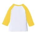 thumbnail image 4 of fatyb 3/4 Sleeve Tops for Girls Boys Crew Neck Casual Basic Tee Loose Tops Kids Lightweight T-Shirts, 4 of 7