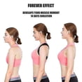 thumbnail image 2 of Adjustable Posture Corrector Back Support Strap Brace Shoulder Spine S, 2 of 5