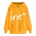 thumbnail image 6 of Aoiroe Valentine'S Day T-Shirt Y2k Hoodies Oversized Trendy Fall Winter Basic Oversized Hoodie Hoodies For Women Pullover Valentines Shirts For Women Fall Sweatshirts For Women Y2k Hoodie Orange 3XL, 6 of 6