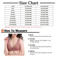 thumbnail image 3 of LoyisViDion Women Lace Patchwork Bra Wire Free Underwear One-Piece Bra Everyday Underwear Coffee L, 3 of 6