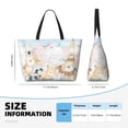 thumbnail image 4 of Kdxio Cute Animals for Beach Bag for Women Large Beach Tote Bag Waterproof Sandproof Swim Bag with Zipper Pockets Beach Vacation Travel, 4 of 7