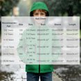 thumbnail image 3 of Stamzod Boys Girls Fashion Waterproof Rain Jacket Long Sleeve Hooded Raincoat with Pockets Lightweight Kids Rain Coat, 3 of 9