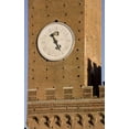 thumbnail image 2 of Kaveney, Wendy 13x18 Black Ornate Wood Framed with Double Matting Museum Art Print Titled - Italy, Sienna Torre del Mangias clock tower, 2 of 4