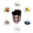 thumbnail image 7 of Yayeee Freestanding Laundry Hamper with Handle Collapsible Large Storage Basket for Clothes, Purple Jam, 7 of 7