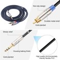 thumbnail image 4 of Bearachild Cable RCA Dual TRS de 6,35mm, adaptador estéreo, conector mezclador de instrumentos de estudio, micrófono de sonido, accesorios Type4 NO4, 4 of 6