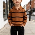thumbnail image 2 of Mnyotv Knit Sweater for Toddler Boys Long Sleeve Pullover Sweaters Shirts Boy Fall Winter Clothes Tops Size 4-5 Years, 2 of 6