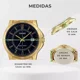 thumbnail image 3 of Reloj Casio Mtpv004 7c Hombre Acero Inoxidable Fechador Correa Dorado Bisel Dorado Fondo Negro, 3 of 5