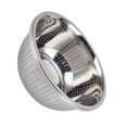 thumbnail image 3 of Rustproof Multifunction Stainless Steel Colander for Kitchen Household Silver Vegetable Washing Basket, 3 of 8