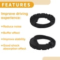 thumbnail image 5 of Unique Bargains Upper Coil Spring Insulators No.33536775751 for BMW F10 2009-2013 Car Coil Spring Booster Coil Spring Isolator Suspension Rubber 1 Pc, 5 of 7