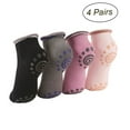 thumbnail image 4 of HOMEMAXS  4 Pairs Yoga Socks Pilates with Fingers Multi-color Miss, 4 of 8