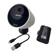 SimpliSafe Wireless Outdoor Security Camera 1080P Guard Motion CMOB1 White Security Cam