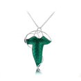 thumbnail image 1 of Fashion Women Jewelry Green Leaves Pendent Necklaces Classic Movie Jewelry, 1 of 5