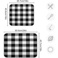 thumbnail image 2 of Lemon Fruit Green Dish Drying Mat Fun Print Quick Dry Large Pad Dish Mat for Kitchen Dishes Counter Mat 18x24 Inch, 2 of 6