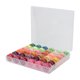 thumbnail image 2 of Juego de hilos de coser Ticfox de 36 colores Poliéster Con caja de Bobina Transparente, 2 of 14