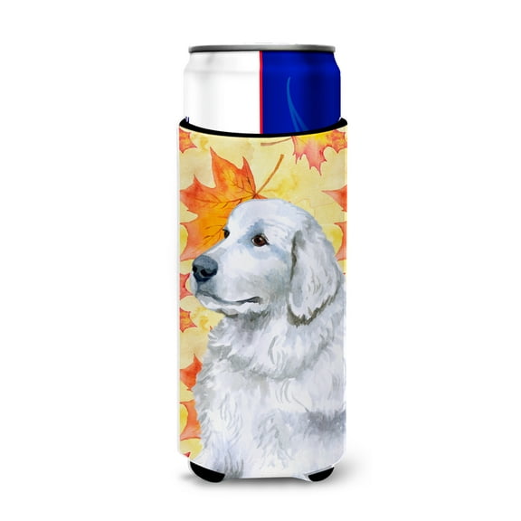 Carolines Treasures BB9936MUK Maremma Sheepdog Fall Michelob Ultra Hugger for slim cans Slim Can multicolor