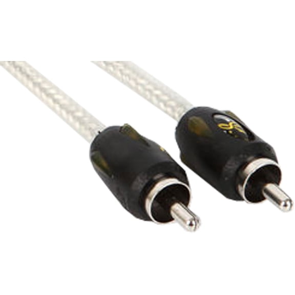 Stinger SI4820 Car Mobile Video Entertainment 20' Rca Signal Cable Twisted New
