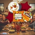 thumbnail image 4 of PMU Thanksgiving Mylar "Give Thanks" with Star Balloon 10pc 18in Mylar Balloons Pillow Balloon Bouquet with Starburst Centerpiece Pkg/10, 4 of 6