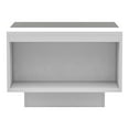 thumbnail image 4 of Furniture of America Sydney Modern Wood Storage Coffee Table in White and Black, 4 of 5