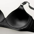 thumbnail image 3 of Full Cup Bras for Women, Large Bust Wireless Support Bralette, Seamless Comfortable Push up Brassiere, 3 of 5