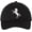 Black, variant on Rearing Horse Embroidered Dad Hat Western Cowboy Rodeo Horse Cap (Purple)