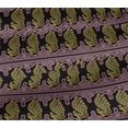 thumbnail image 5 of oneOone Viscose Jersey Fabric Peacock Block Decor Fabric Printed BTY 60 Inch Wide, 5 of 5