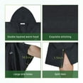 thumbnail image 4 of Catalonia Surf Swimming Poncho Changing Towel Robe,Quick Dry Microfiber Changing Robe with Opening Front Pocket and Hood for Outdoor Indoor Unisex, 4 of 7