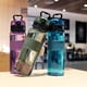 thumbnail image 3 of Botella de agua portátil para deportes al aire libre, vaso de plástico Multicolor de 500ML con asa para estudiantes, viaje al aire libre, gimnasio, 3 of 5