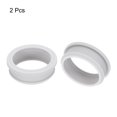 thumbnail image 3 of Uxcell 2Pcs Snap Rubber Grommet Plug Mount Dia 46.6mm ID 40.5mm Seal Anti-Scratch for Electrical Box Cable Pipe, Grey, 3 of 6