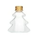 thumbnail image 1 of Botella de té de leche de árbol de Navidad, taza de té transparente desechable, botella de bebida en forma de estrella Pentagonal, taza de té de leche de plástico, 1 of 4