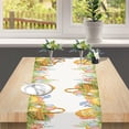 thumbnail image 4 of Easter Table Runner，Easter Table Flag Linen Digital Heat Transfer Table Runner Home Decor Tablecloth Oil And Stain Resistants Non Slip，1×Table Runner Clearance, 4 of 5