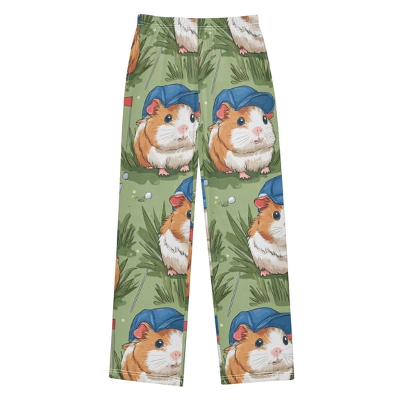 Cute Hamster Boys Pajama Pants Soft and Lightweight Elastic Waistband Children's Pajama Pants