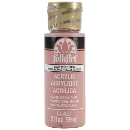 UPC: 0028995025655 | FolkArt Acrylic Paint 2oz-Crushed Coral