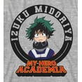 thumbnail image 6 of My Hero Academia Izuku Midoriya In Circle Crew Neck Short Sleeve Athletic Heather Boy's T-shirt-XS, 6 of 7