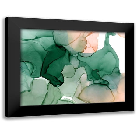 Urban Road 14x12 Black Modern Framed Museum Art Print Titled - Lime Cordial Poster