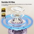 thumbnail image 3 of Audífonos De Diadema QCY H3PRO Bluetooth Inalámbricos 50dB Cancelación de Ruido Activa Violeta, 3 of 8