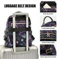 thumbnail image 3 of FORMRS Mini Backpack Purse for Women Travel Daypack Casual Shoulder Bag, Roses and Pearls, 3 of 7