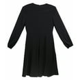thumbnail image 2 of CO Essentials Robe Courte Paysanne Noire pour Femme - P, 2 of 2
