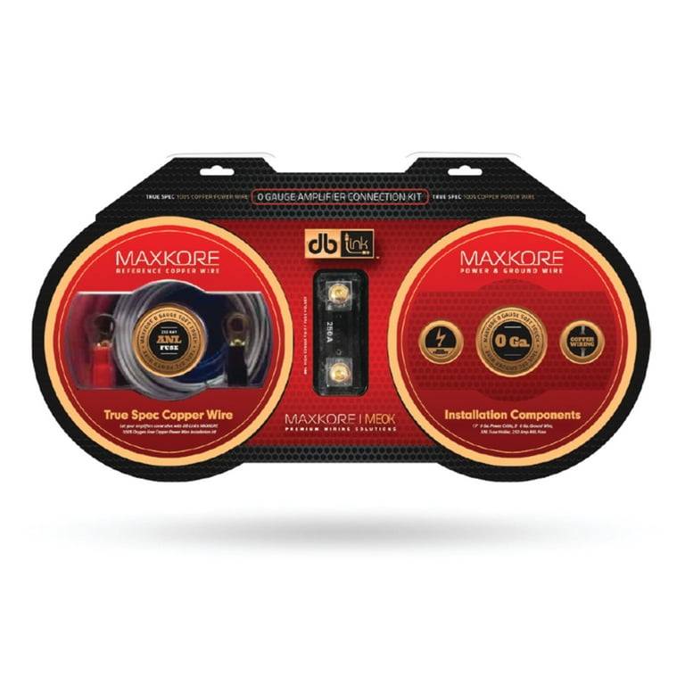 Db Link Me0k Maxkore Series Amp Installation Kit (0 Gauge Db Link Me0k Maxkore Series Amp Installation Kit (0 Gauge