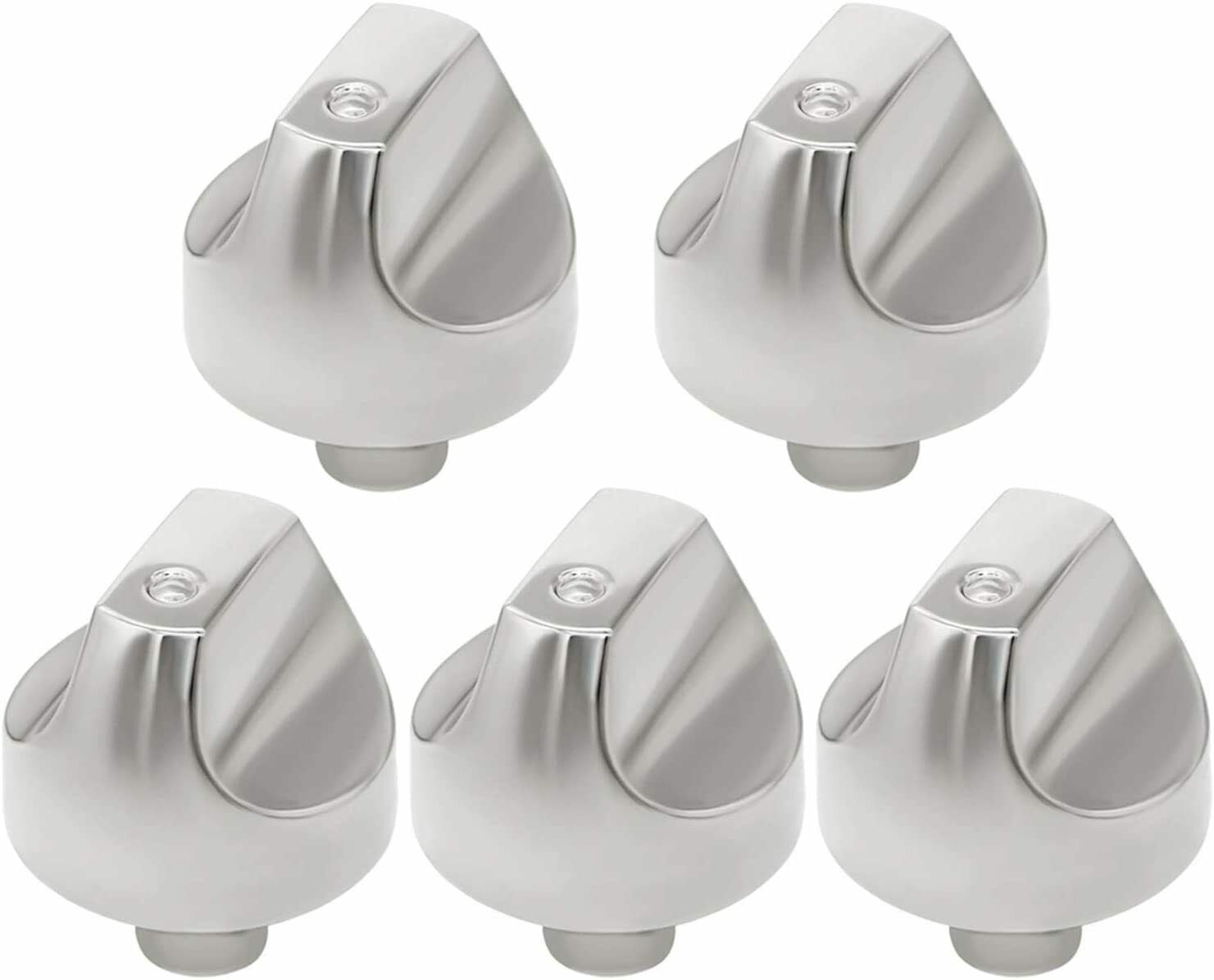 5pc WB03X32194 WB03T10329 Cooktop Burner Knob for GE Cafe Series Gas
