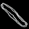 thumbnail image 5 of Bead Style Long Sweater Chain Necklace (White), 5 of 6