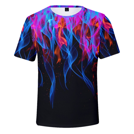 

MLFU Mens Kids Short Sleeve T-Shirt Loose Tops For Men Boys