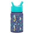 thumbnail image 6 of Simple Modern 10 Ounce Summit Kids Water Bottle Thermos with Straw Lid - Vacuum Insulated 18/8 Stainless Steel Happy Mermaids, 6 of 7