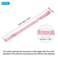 thumbnail image 2 of REGALWOVEN Water Bottle Lanyard, Adjustable Holder Shoulder Strap with Ring Buckle Clips for Outdoor Pink 3.5cm, 2 of 5