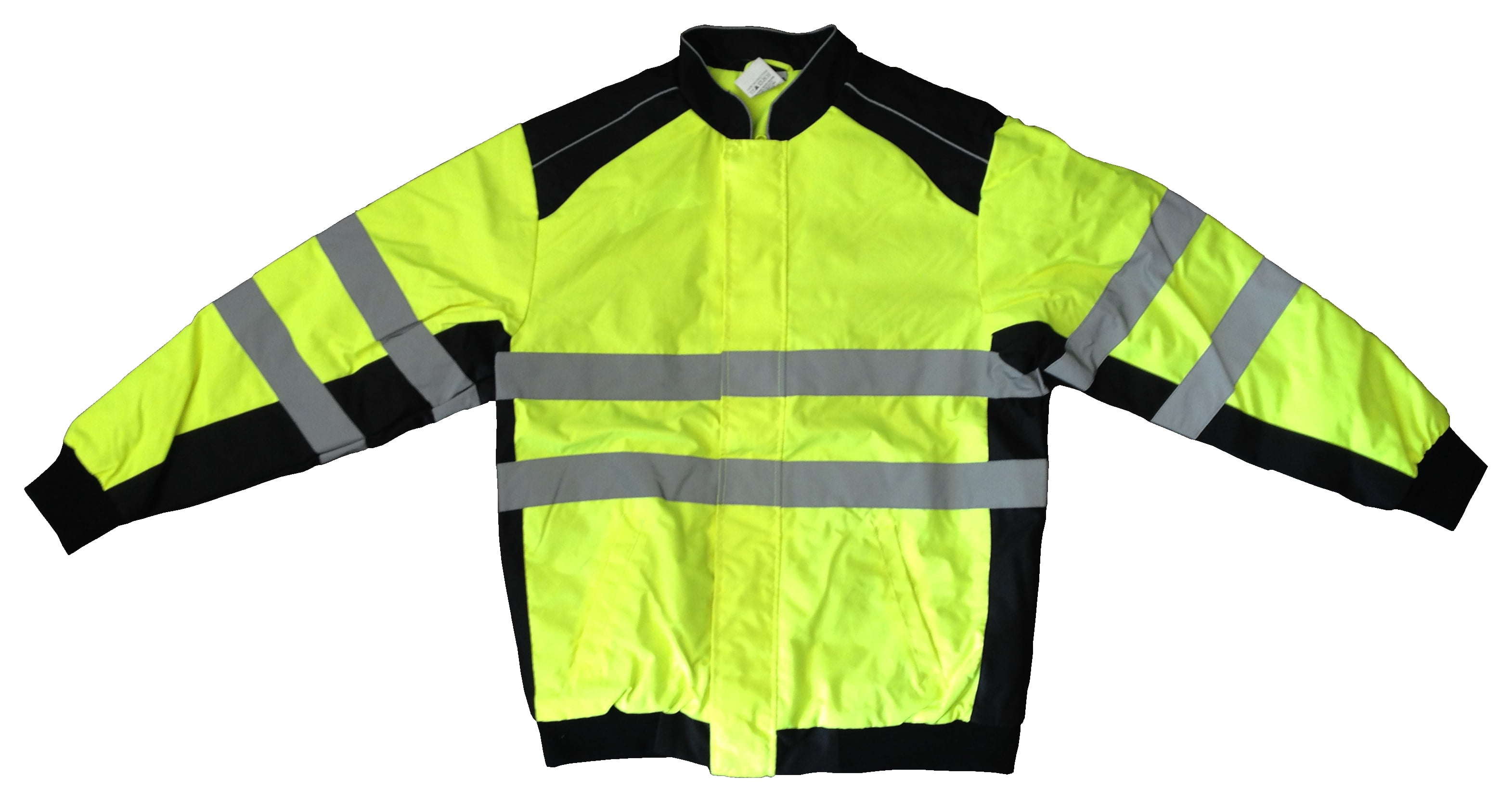 Boston Industrial High Visibility Class III Lime Spring Jacket, Medium ...