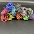thumbnail image 4 of Lacets de Chaussures Réfléchissants Décoratifs Unisexes Remplacement Lacets Ronds, 4 of 10